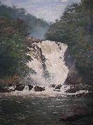 Almeida Junior Votorantim Falls oil painting on canvas